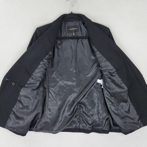 Double-Breasted Black Blazer with Gold Buttons - Picture 8 of 13